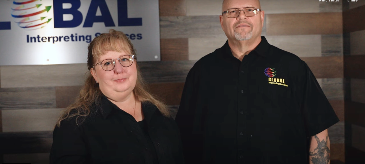 Dawn Flanigan and Dano Milunovich of Global Interpreting Services